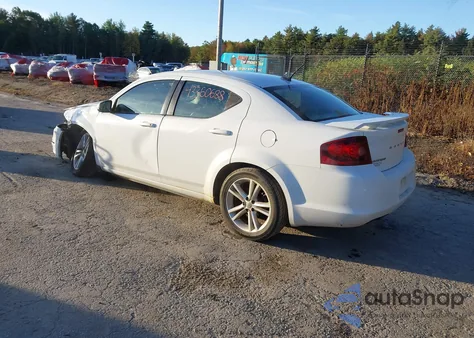 2014 Dodge Avenger Sxt из США, поврежденный, VIN 1C3CDZCG2EN147370